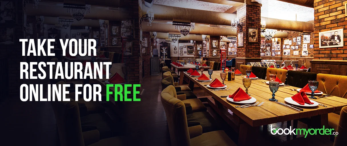 Take Your Restaurant Online for Free with Bookmyorder in 2022